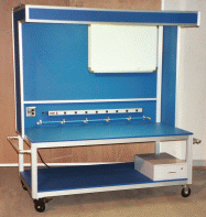 Mobile Hooded Bench